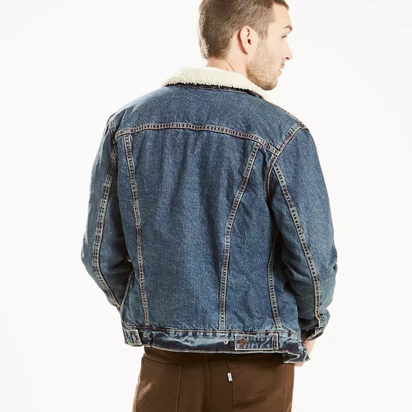 Levi’s Sherpa Trucker Jacket Size XS - Picture 7 of 12